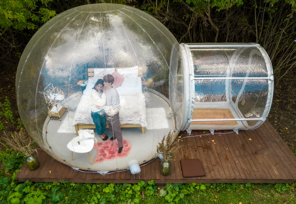 stargazing bubble dome tent